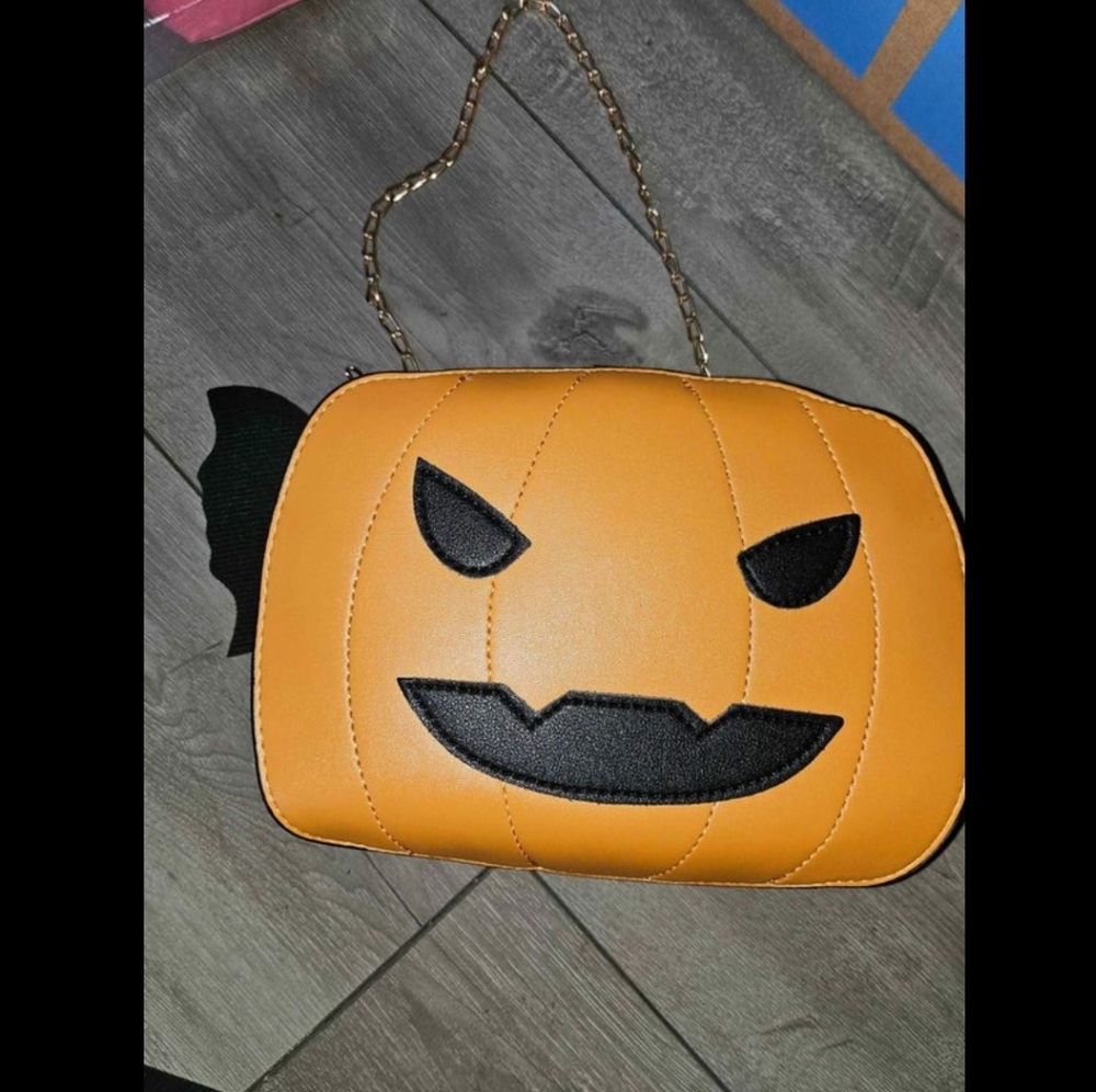 Pumpkin purse crossbody